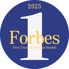 2025 Forbes First Trusted Premium Brands 1위 마크